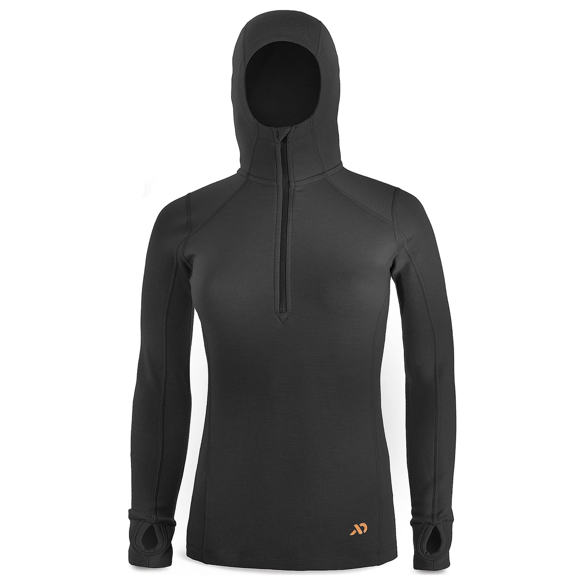 First Lite Women's Furnace Hoody Black on Black XL WTFNHBBXL