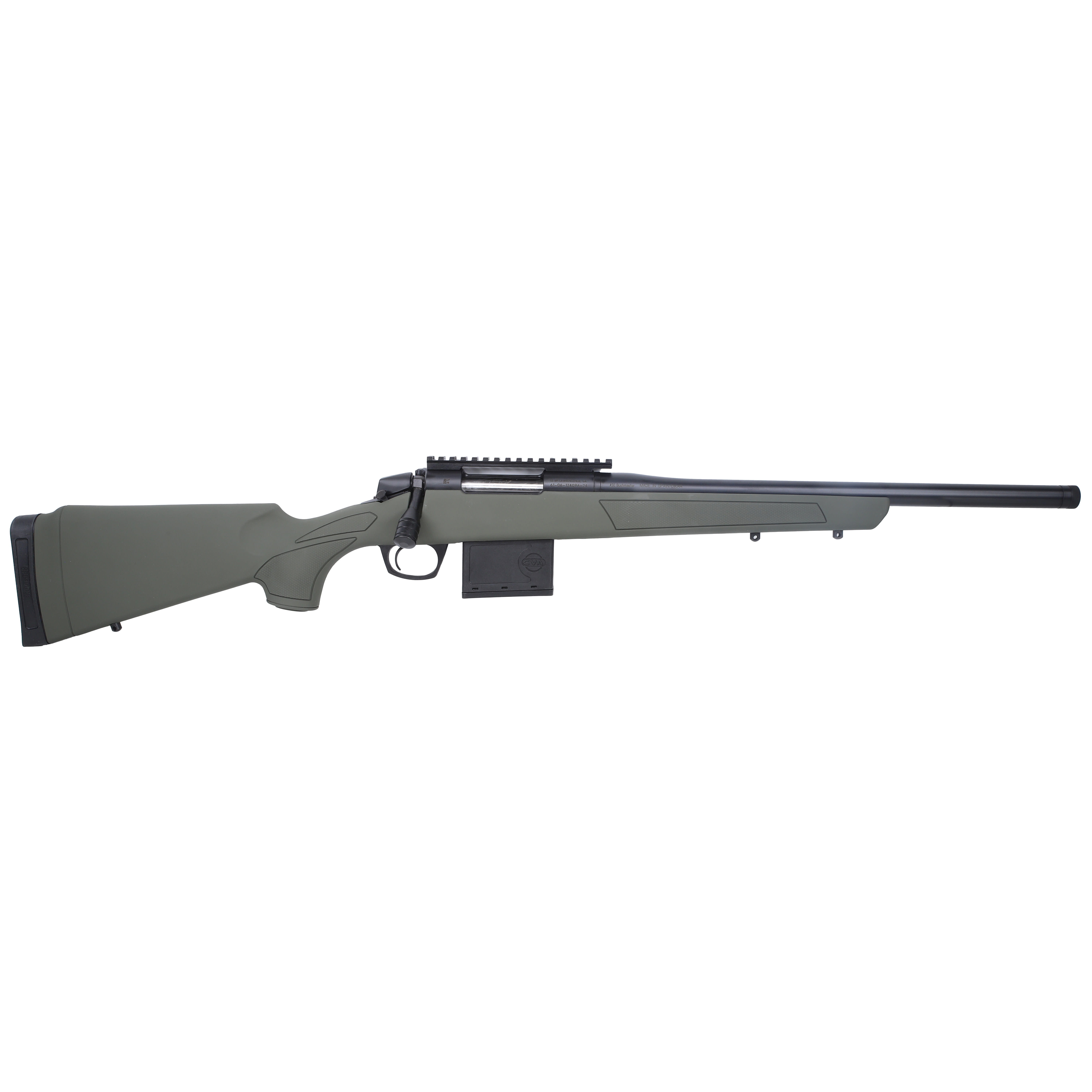 CVA Centerfire Cascade SR .450 Bushmaster Graphite Black/OD Green Rifle w/0 MOA Pic Rail CR3905SB