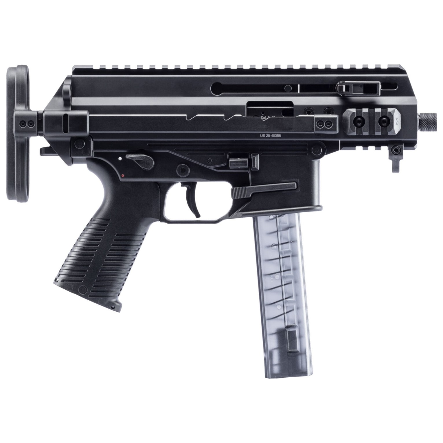 B&amp;T APC9K Pro 9x19mm 4.3" (110mm) Bbl Tele Stock APC9K SMG Series SBR (NFA) BT-APC9K-SBR-TELE