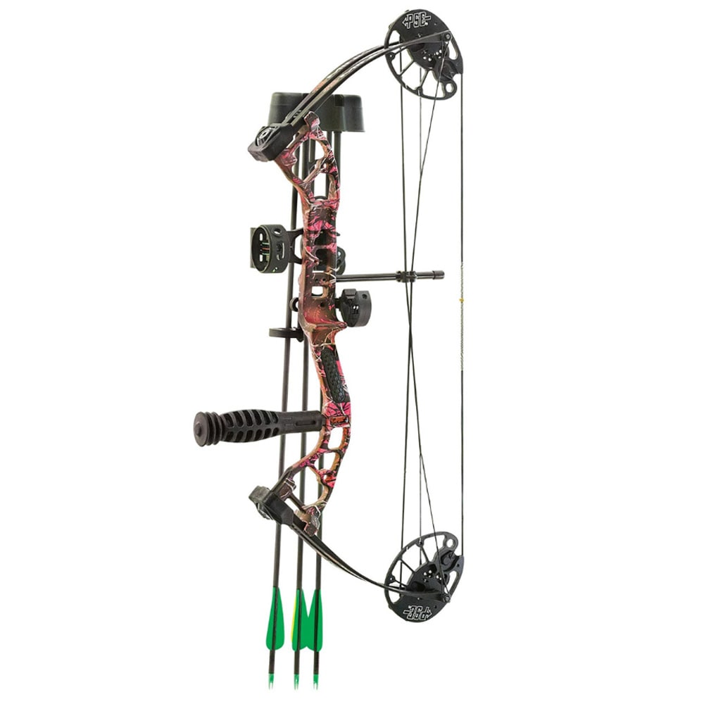 PSE MiniBurner LH Muddy Girl 25-40 RTS Youth Bow 1818L2540