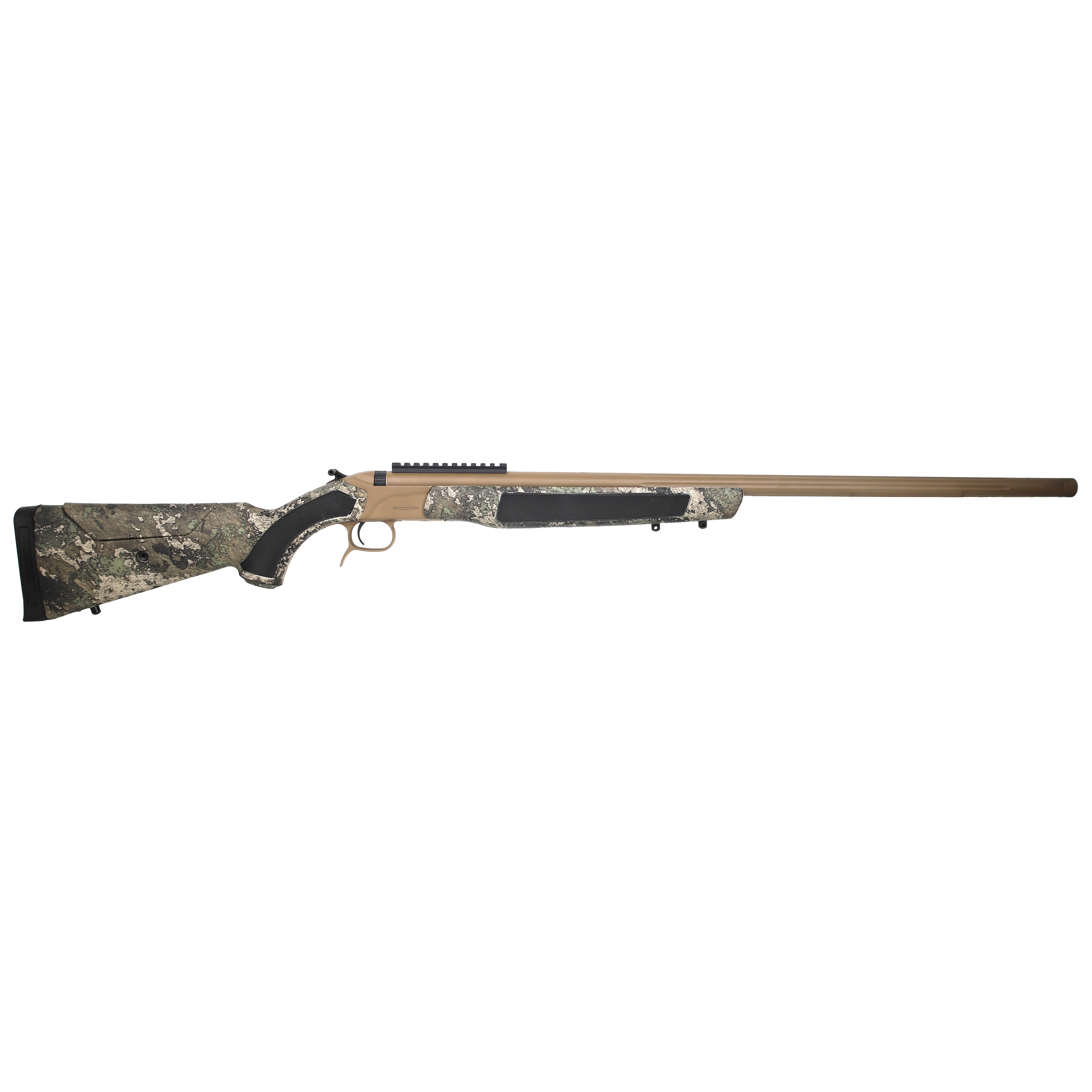 CVA Accura LR-X .50 Cal 30" 1:28" 3/4x24 Bbl FDE/Nitride TrueTimber Strata Muzzleloader w/Thread Protector & 0 MOA Pic Rail PR3209NM