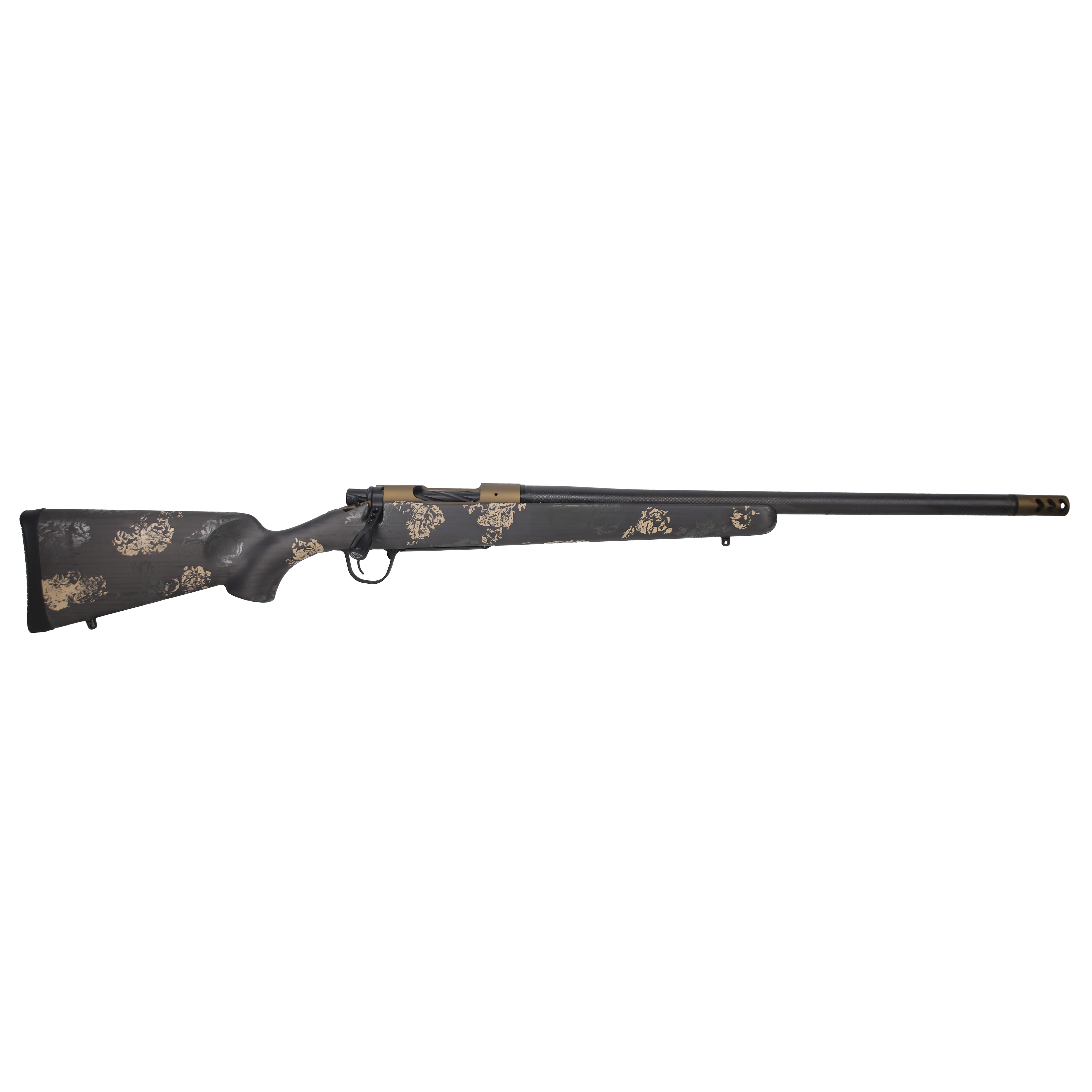 Christensen Arms Ridgeline FFT .25 Creedmoor 22" 1:7.5 Carbon Fiber Bbl Burnt Bronze Cerakote Action G&T Sporter Stock Bolt Action Rifle 801-06602-00