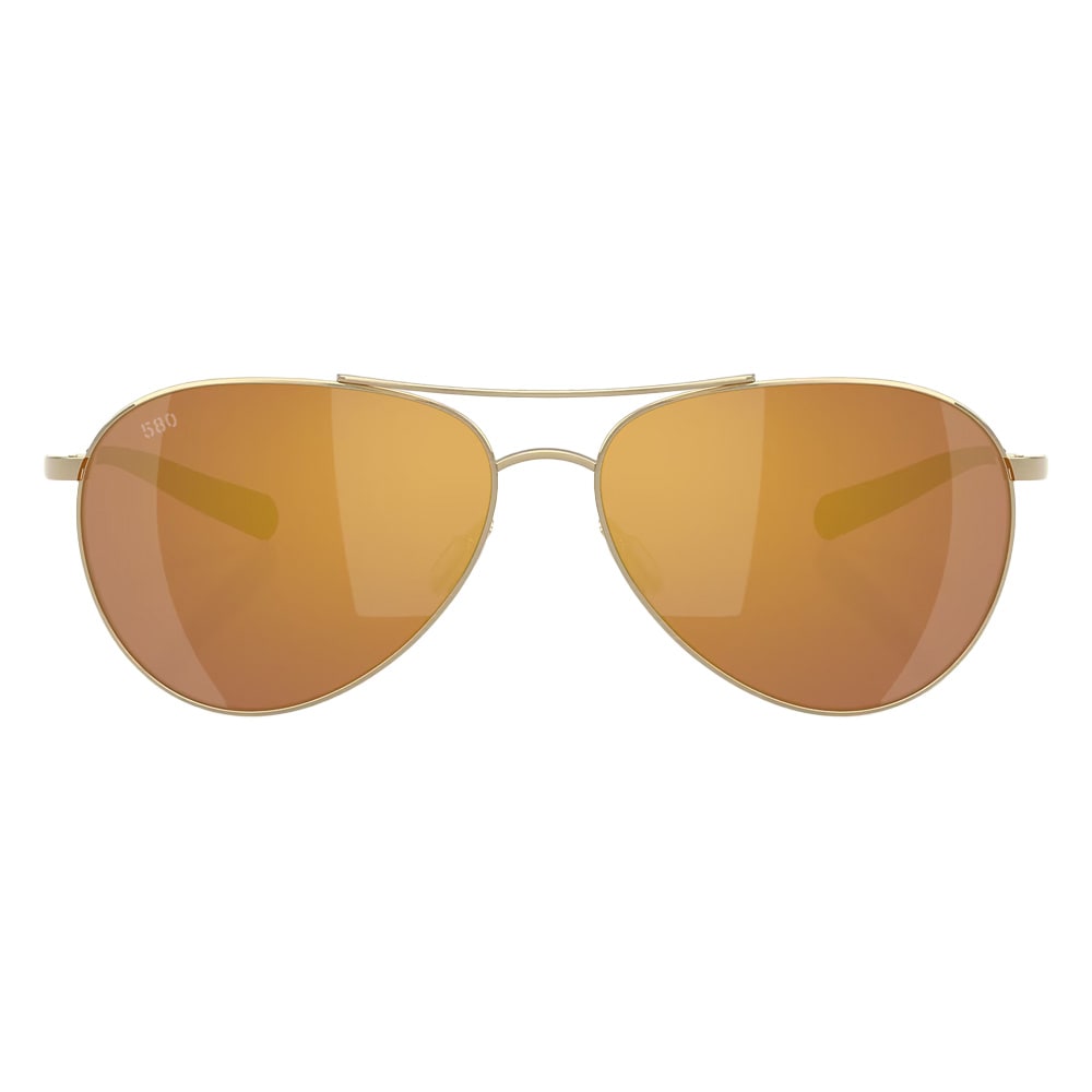 Costa Del Mar Piper Brushed Gold Frame Gold Mirror 580G Lens 06S6003-60032158