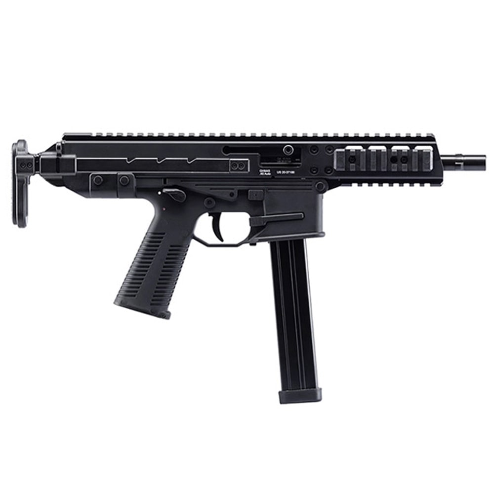 B&amp;T GHM45 .45 ACP Black Short Barrel Rifle w/Telestock (NFA) BT-450004-SBR-TS