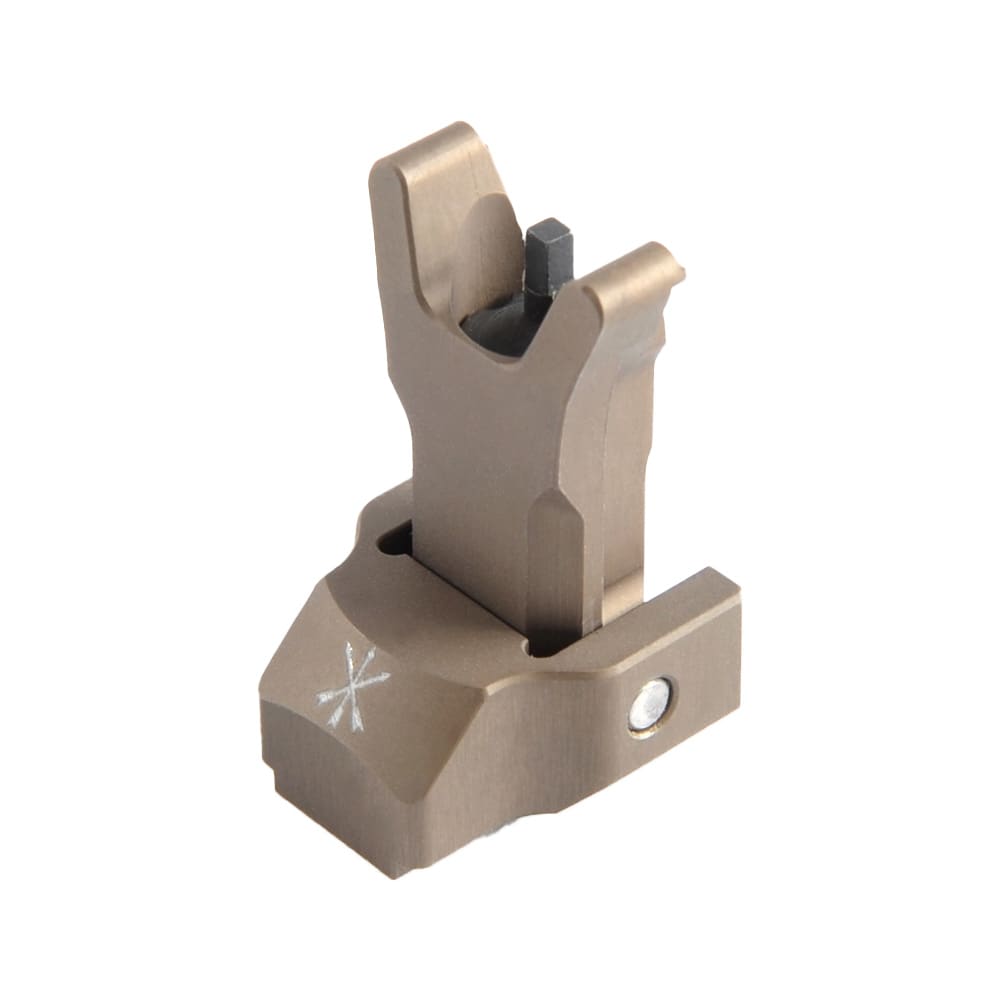 Unity Tactical FUSION Folding Front Sight for FUSION Micro-Hub, FDE FUS-S1F