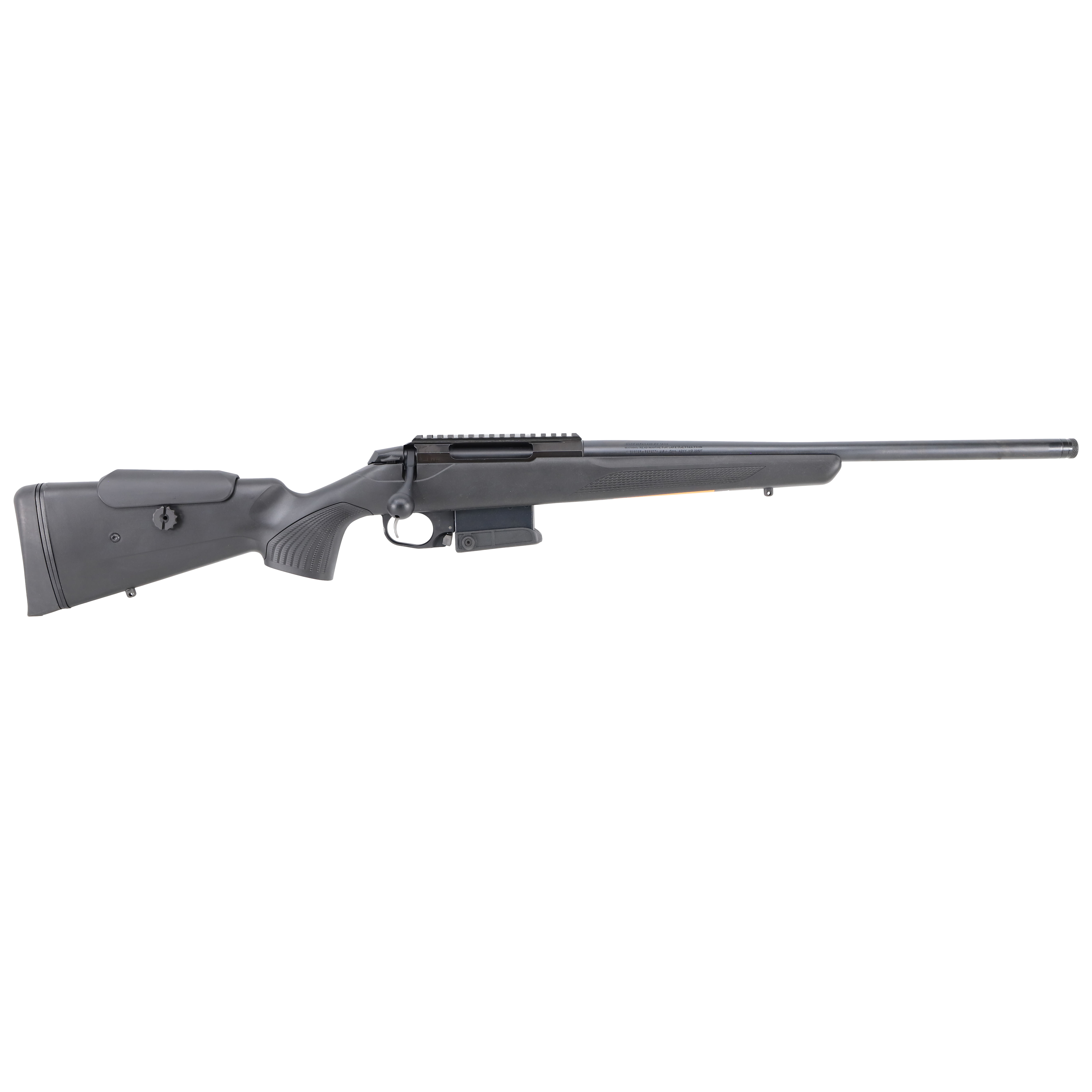 Tikka T3X Ctr Matte Blued Steel 223 REM NS 20 BBL 1:1/8 5/8x24 TPI RH 10RD Synth ADJ CHK / Black J03155