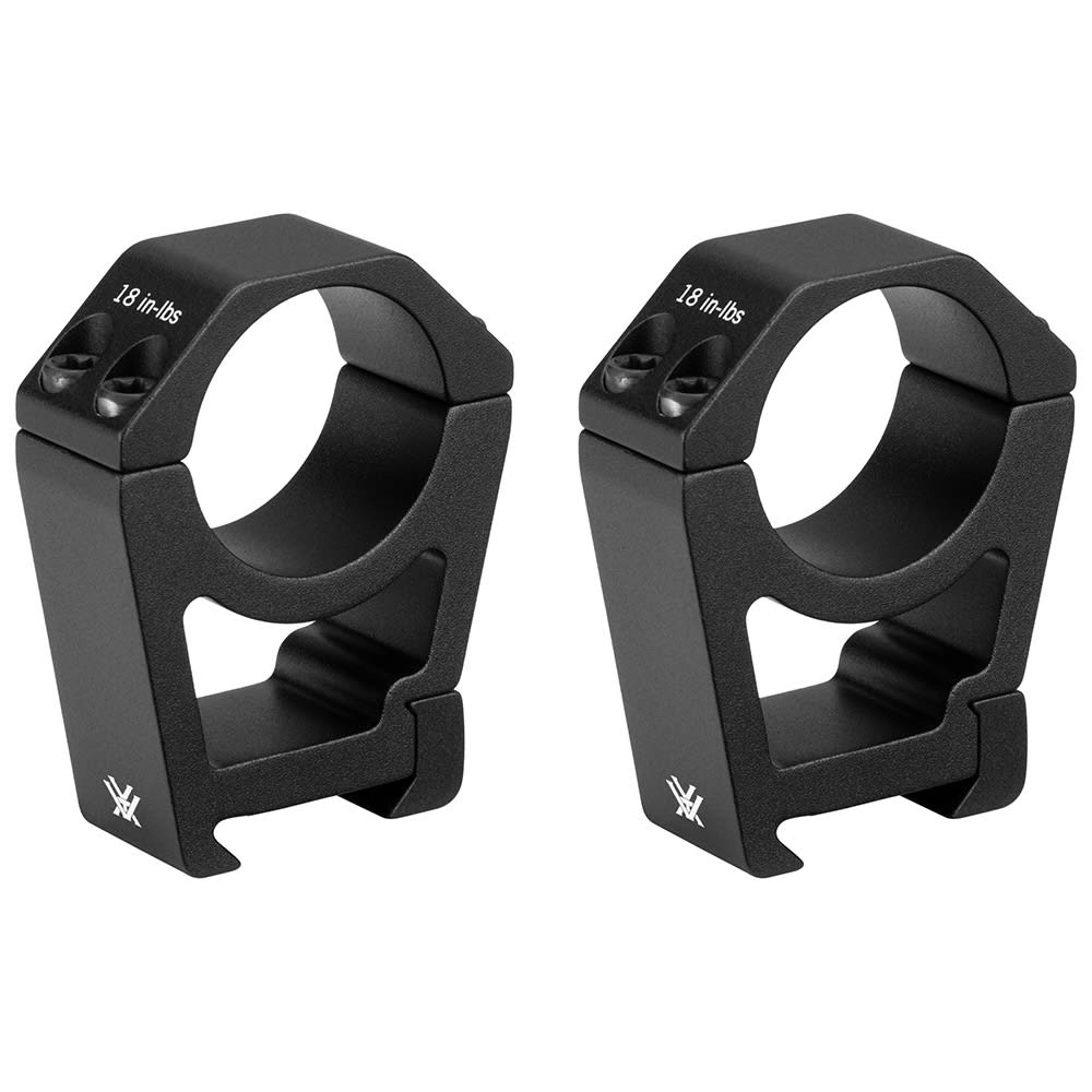 Vortex Sport 30mm Extra High (1.5") Torx T-25 Matte Black Riflescope Ring SPT30-XH