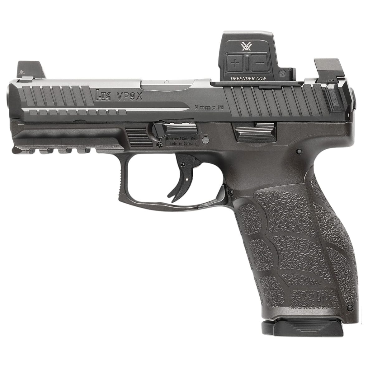 HK VP9A1 X Crossover Tactical 9mm Optics Equipped VTX Handgun w/(1) 17rd &amp; (1) 20rd Mag 81001364