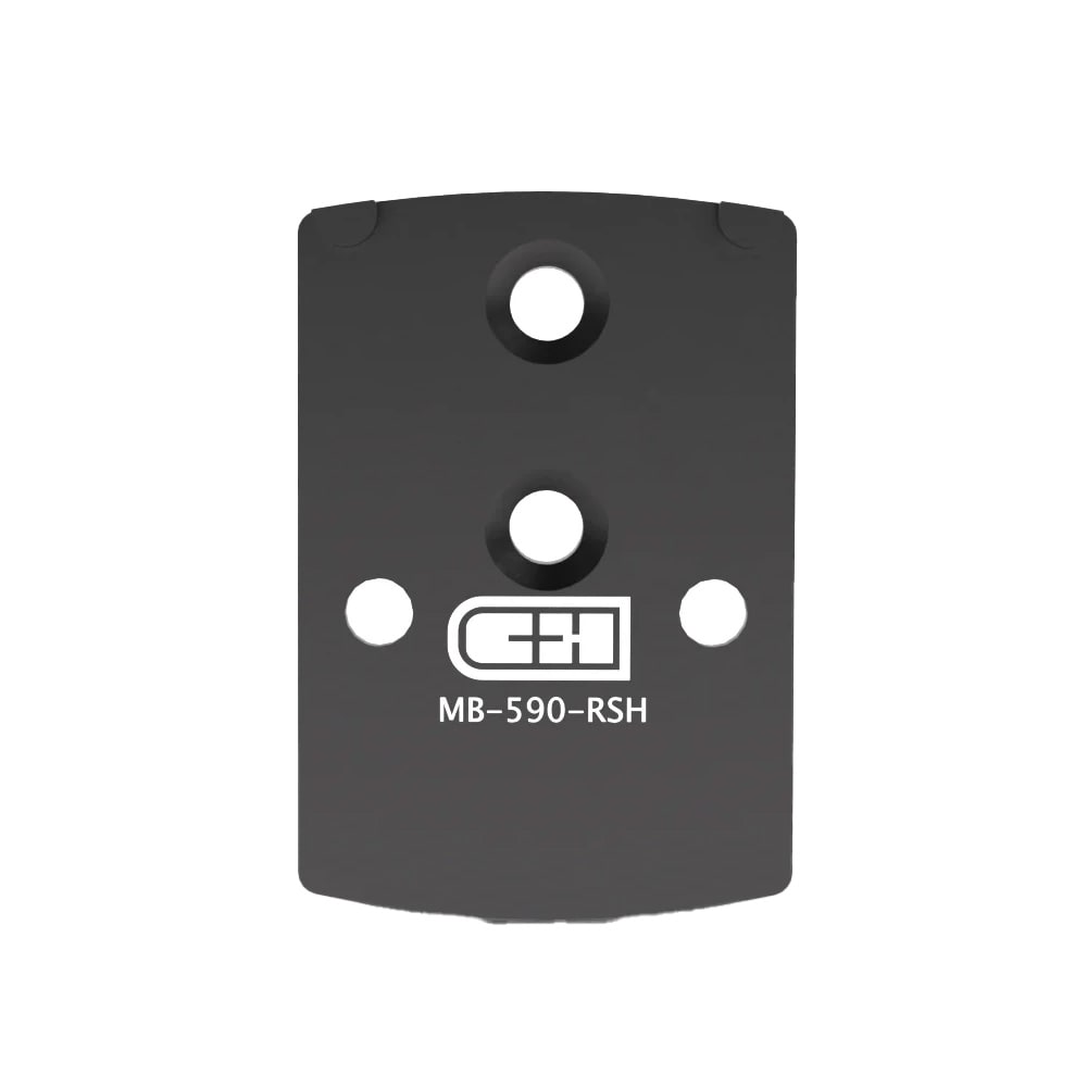 C&amp;H Precision MOSsberg 590 Plate For Trijicon (RMR/SRO)Holosun (407C/507C/507Comp/508T) C&amp;H Comp MB-590-RSH