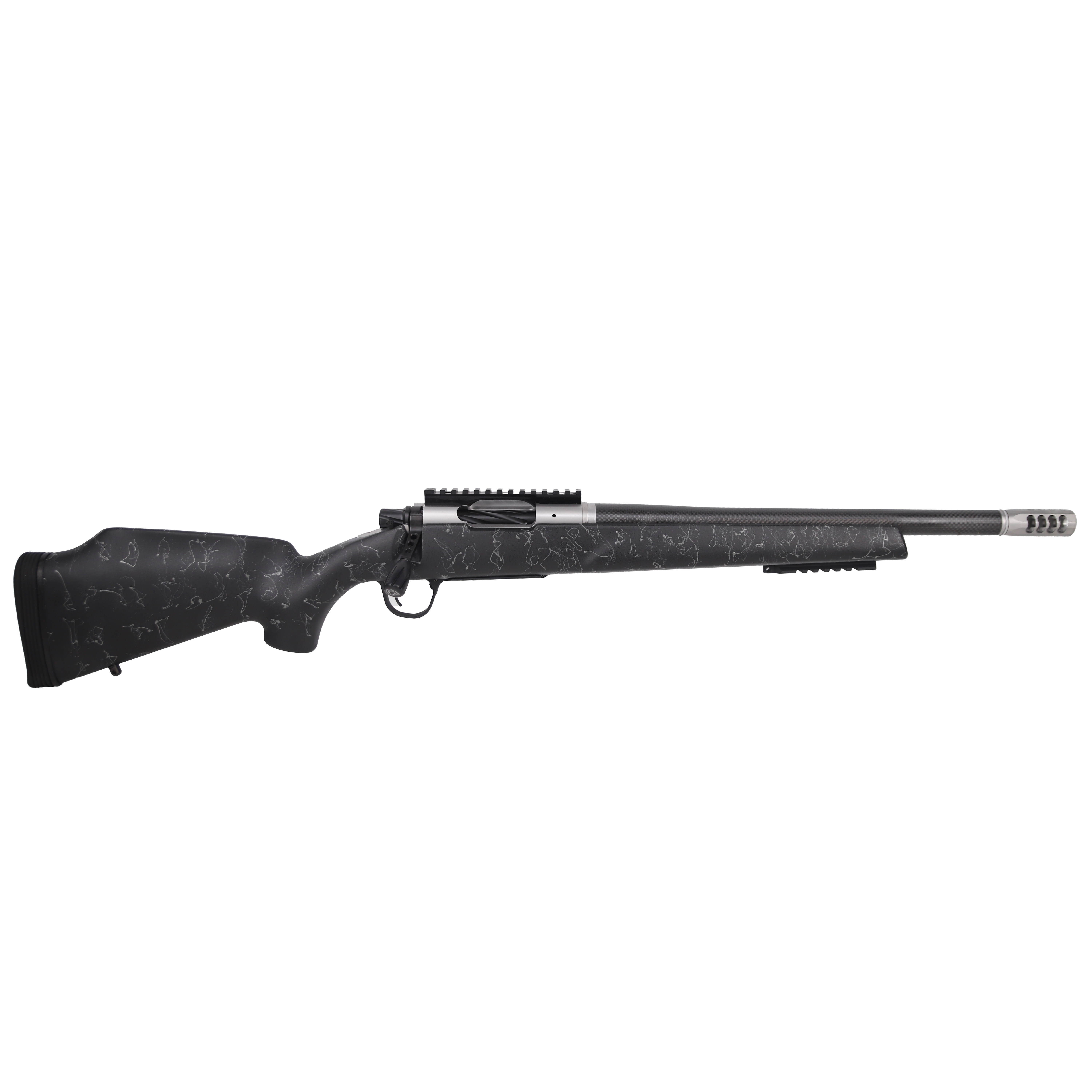 Christensen Arms Traverse .308 Win 16.25" 1:10 Carbon Fiber Bbl SS Action Black/Gray Webbing Monte-Carlo Stock Bolt Action Rifle 801-10013-02