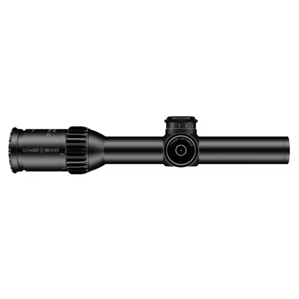 Schmidt Bender 1-8x24 PM II ShortDot Dual CC MDR ST LT MTC / ST LT ZC 0.1 mrad cw Black Riflescope 683-811-44E-K1-H1