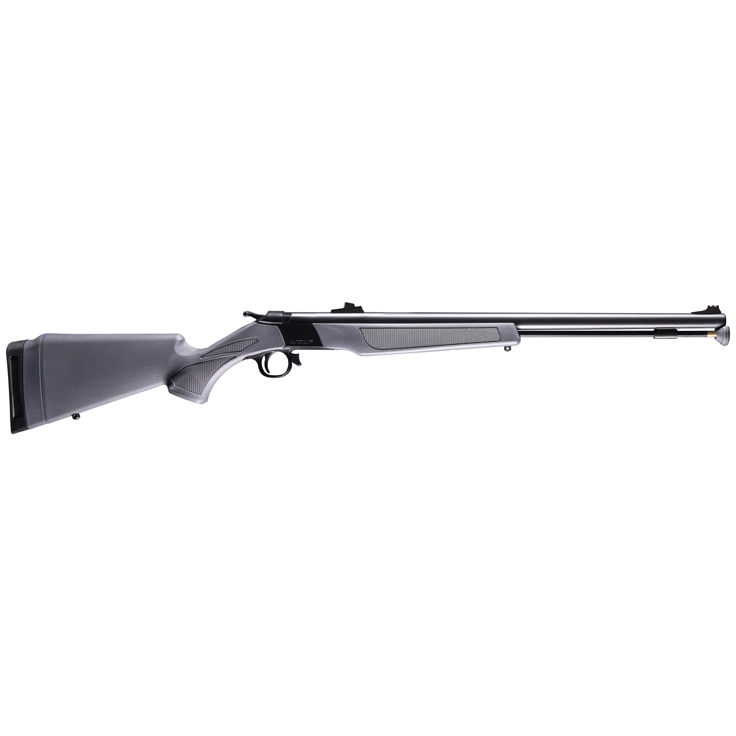 CVA Wolf .50 Cal Blued Steel/Stealth Grey WFOS Muzzleloader PR2119