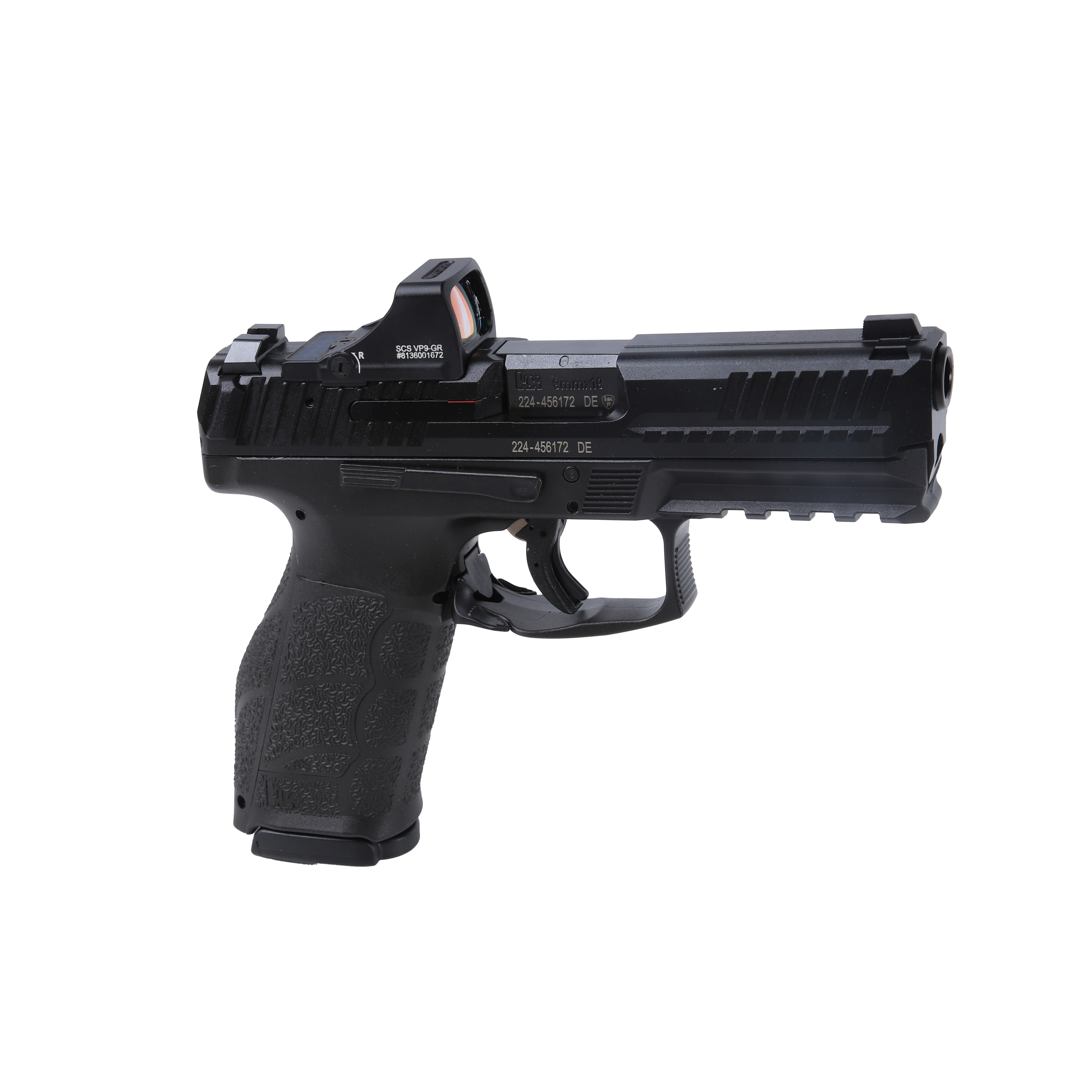 HK VP9A1 X Crossover 4.09" Barrel Optics Equipped Holosun SCS 17rnd Frame Pistol w/(2)15rd Mags 81001214