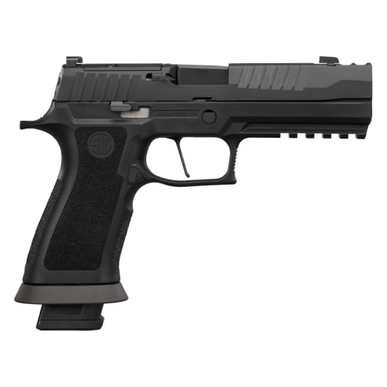 Sig Sauer 320XF-9-MOD-10 9mm 3.9"Bbl Full Size Stainless Steel Frame w/ Hogue Wrapter Grip Tritium Sights 3x10rnd Mags Black Pistol 320XF-9-MOD-10