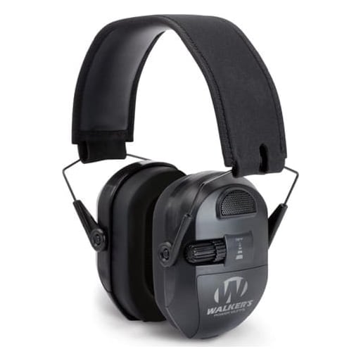 Walker's Ultimate Power Black Electronic Ear Ear Muffs GWP-XPMB