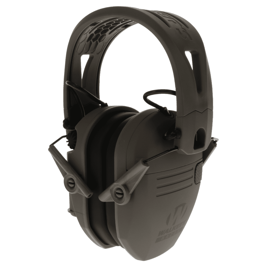Walker's Razor Tacti-Grip Muff FDE Electronic Ear Ear Muffs and Headband GWP-RSEMRH-MFDE