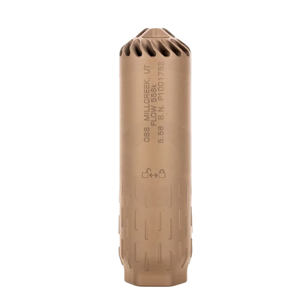 HUXWRX Flow 556MG Inconel Suppressor, FDE Finish 2613