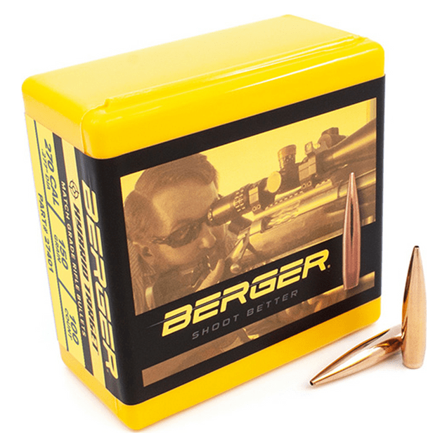 Berger .270 Cal 150gr Hybrid Target Bullets (100/Box) 27401