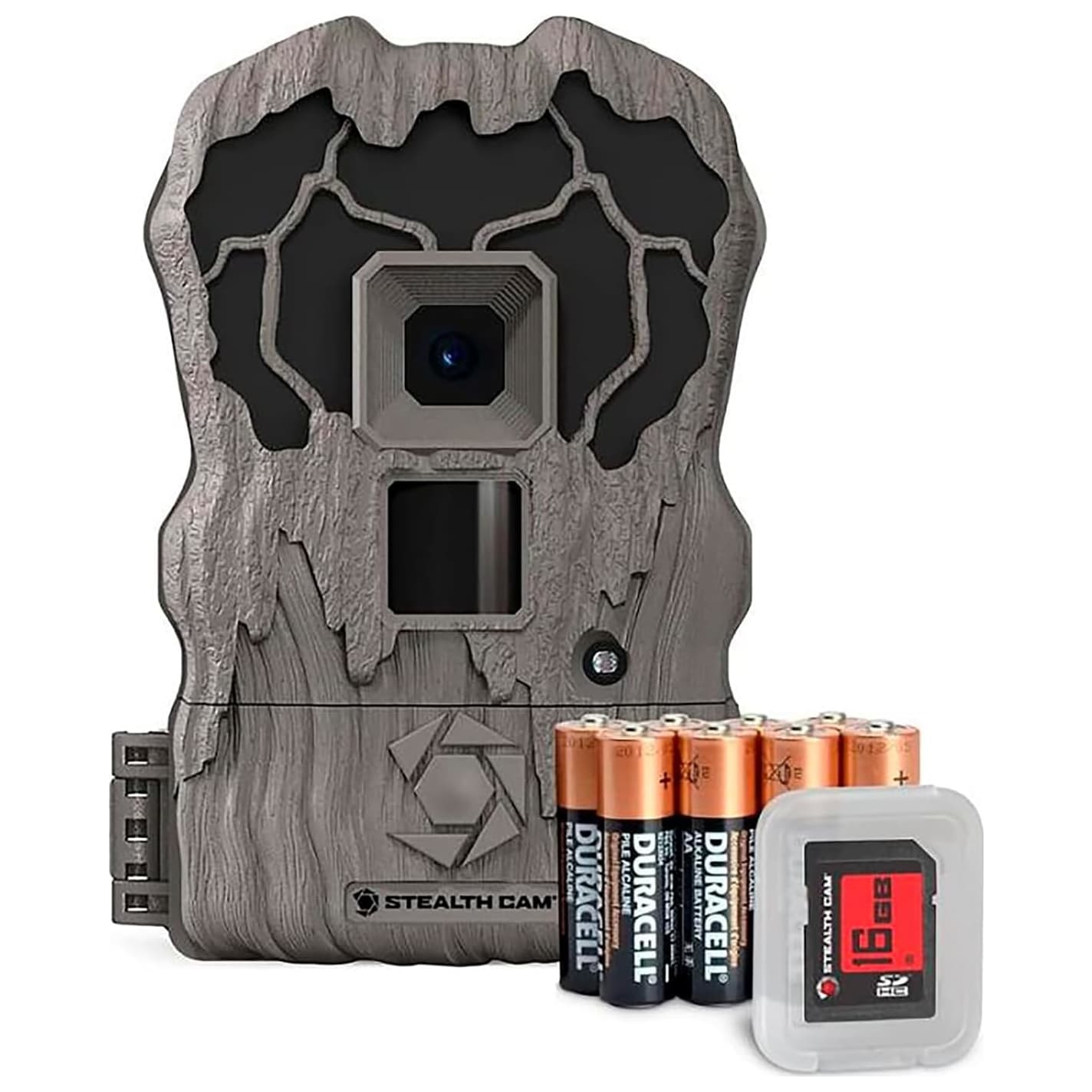 Stealth Cam QV18K 18 MP 18 IR Emitters Distressed Finish Trail Camera w/Batteries and 16 GB SD Card STC-QV18K