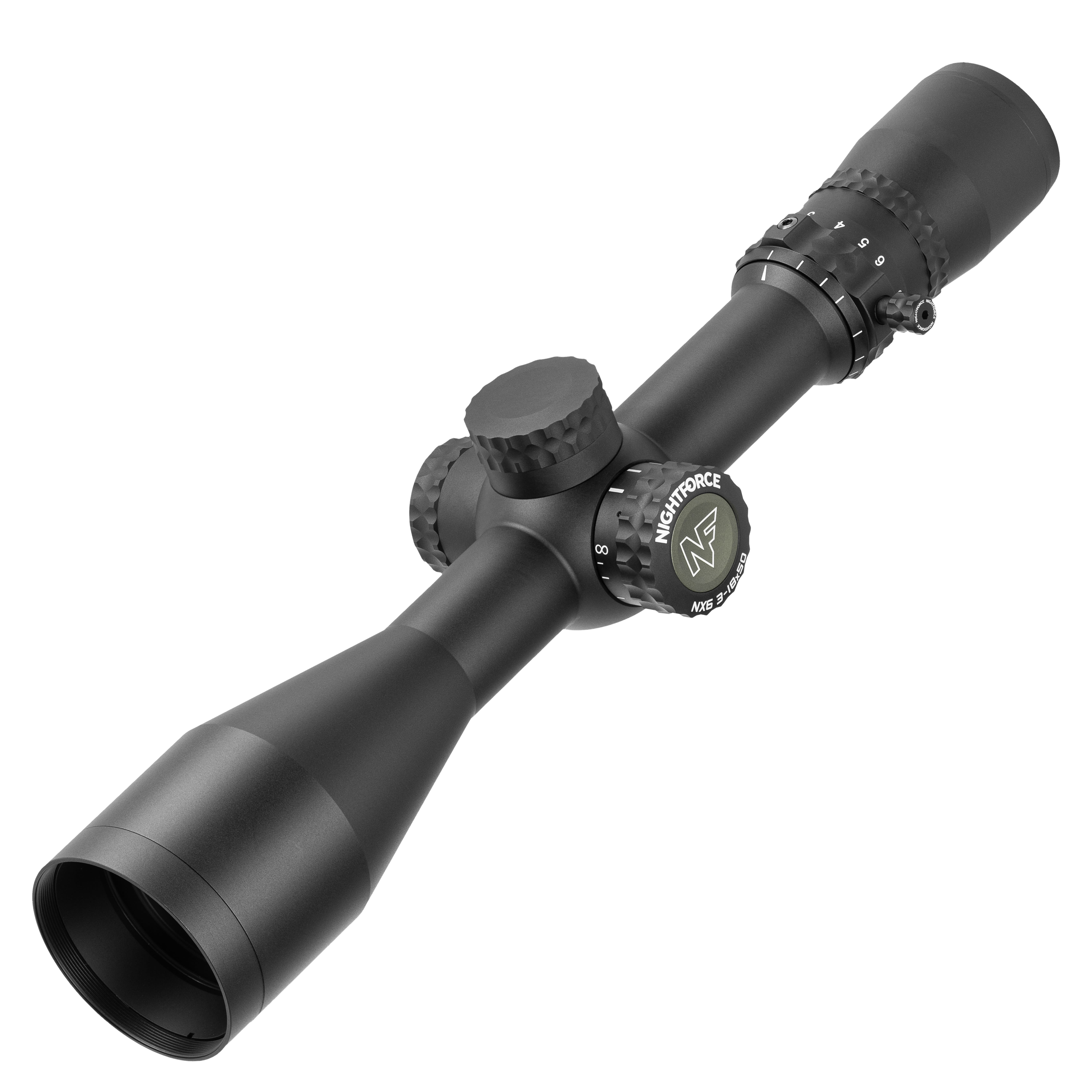 Nightforce NX6 6-36x56mm F1 FieldSet .250 MOA DigIllum MOA-C First Focal Plane Reticle Riflescope C745
