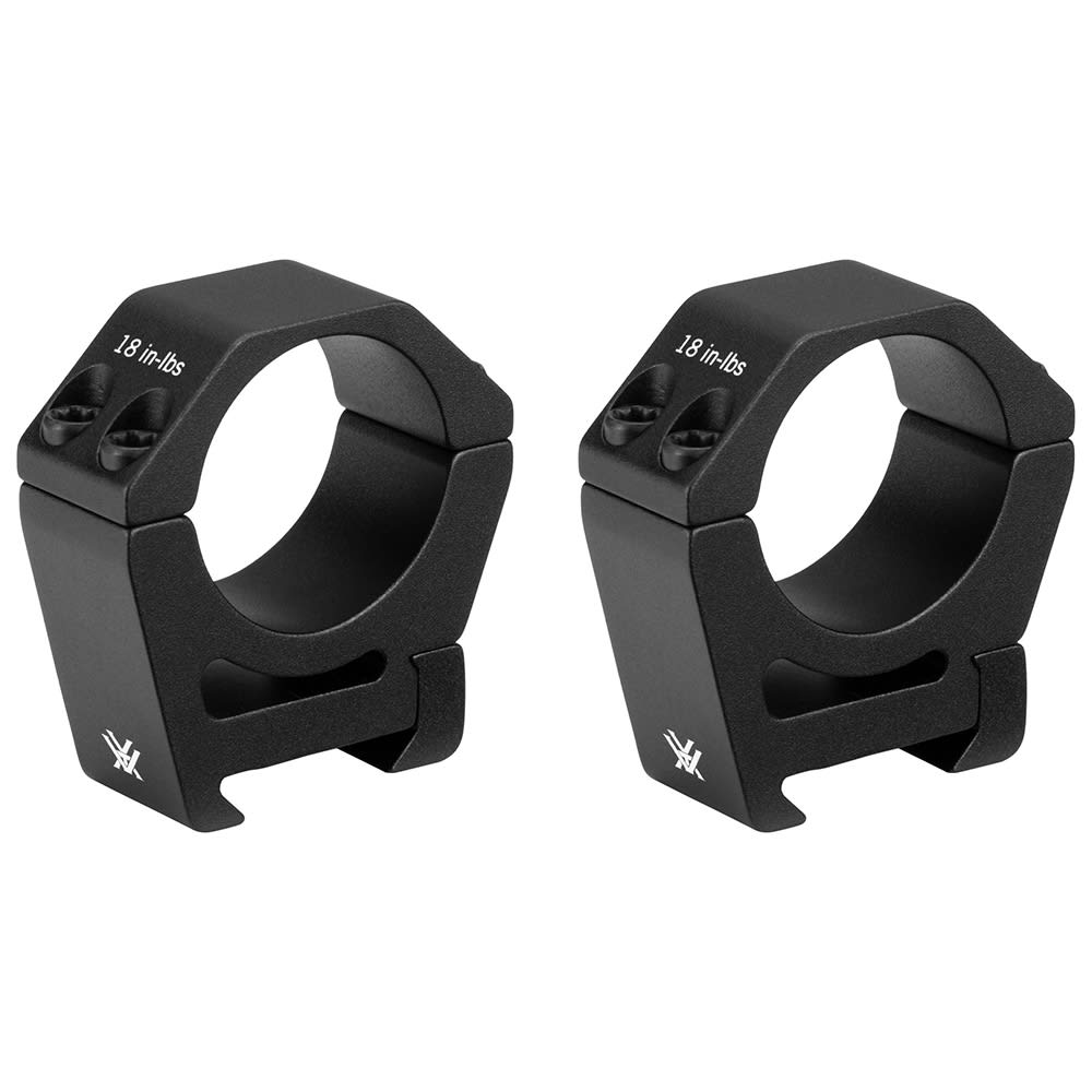 Vortex Sport 30mm High (1.1") Torx T-25 Matte Black Riflescope Ring SPT30-H