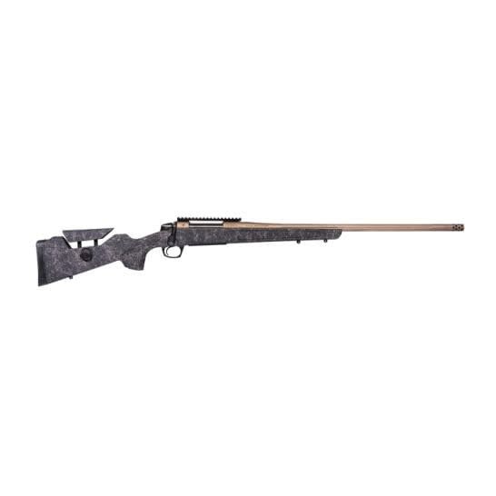 CASCADE LONG RANGE HUNTER - Smoked Bronze | Graphite Black w/ Smoked Bronze Web - 20 MOA Pic Rail - 308 win - 22" bbl -5/8x24 CR3953F
