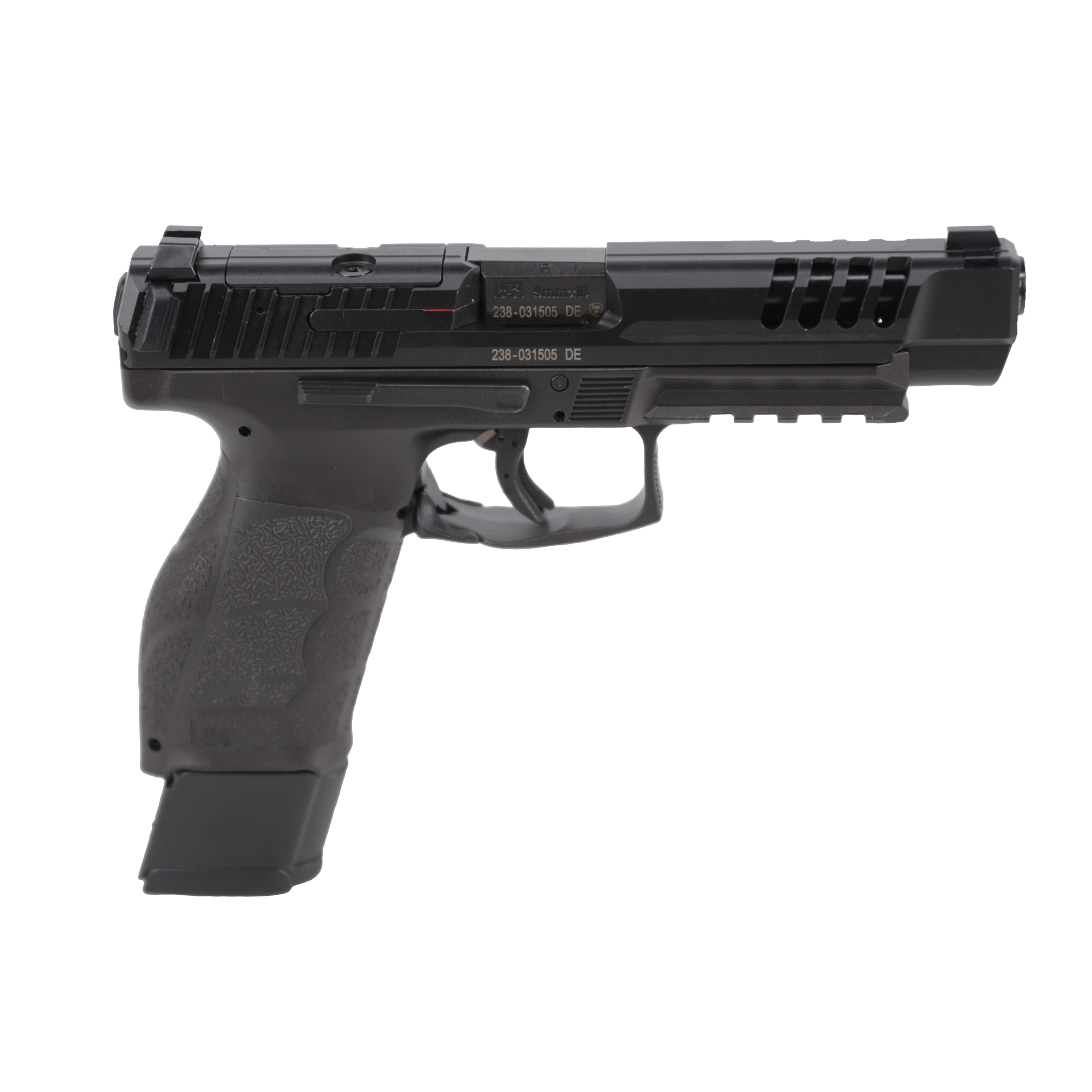 Heckler &amp; Koch VP9A1 L 9mm 5"Bbl Optics-Ready w/ 2x20rd Mags 81001255