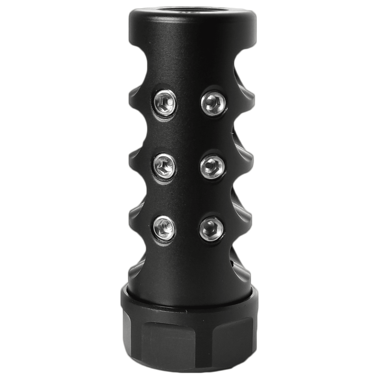 American Precision Arms Gen 4 Micro Bastard 1/2x28 6.5mm Nitrided Self Timing Muzzle Brake G4M1265N