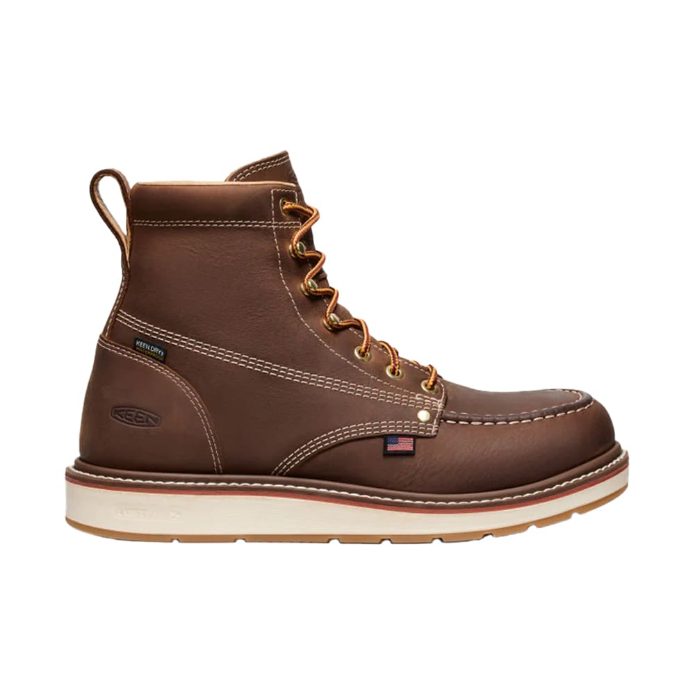 Keen American Built Liberty 6" WP Men's Chestnut/Gum 9 EE 1030604-9EE