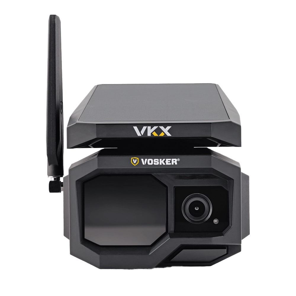 Spypoint Vosker VKX-S Solar-Powered Security Camera, 4G-LTE Remote-Accesible 1080p Motion Activated Weather Resistant 1419