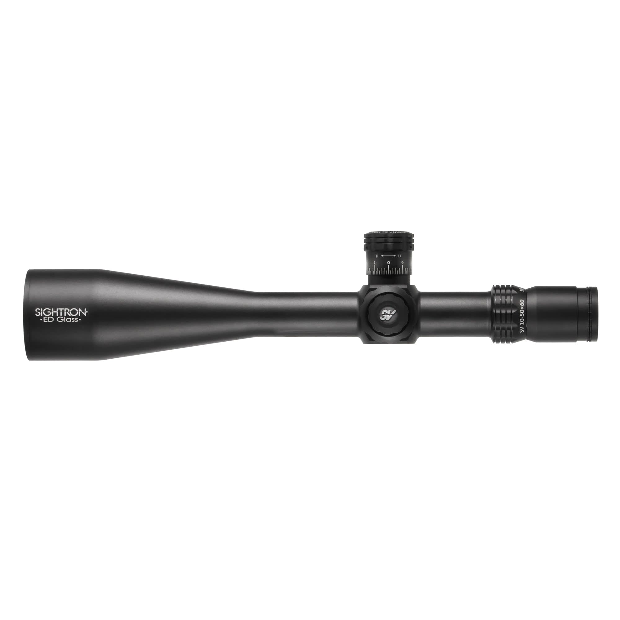 Sightron Black 1/8 Target Knobs SV 34mm Riflescope