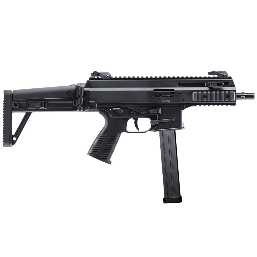 B&T APC45 .45 ACP Black Short Barrel Rifle w/MBT Stock (NFA) BT-36044-SBR-MBT