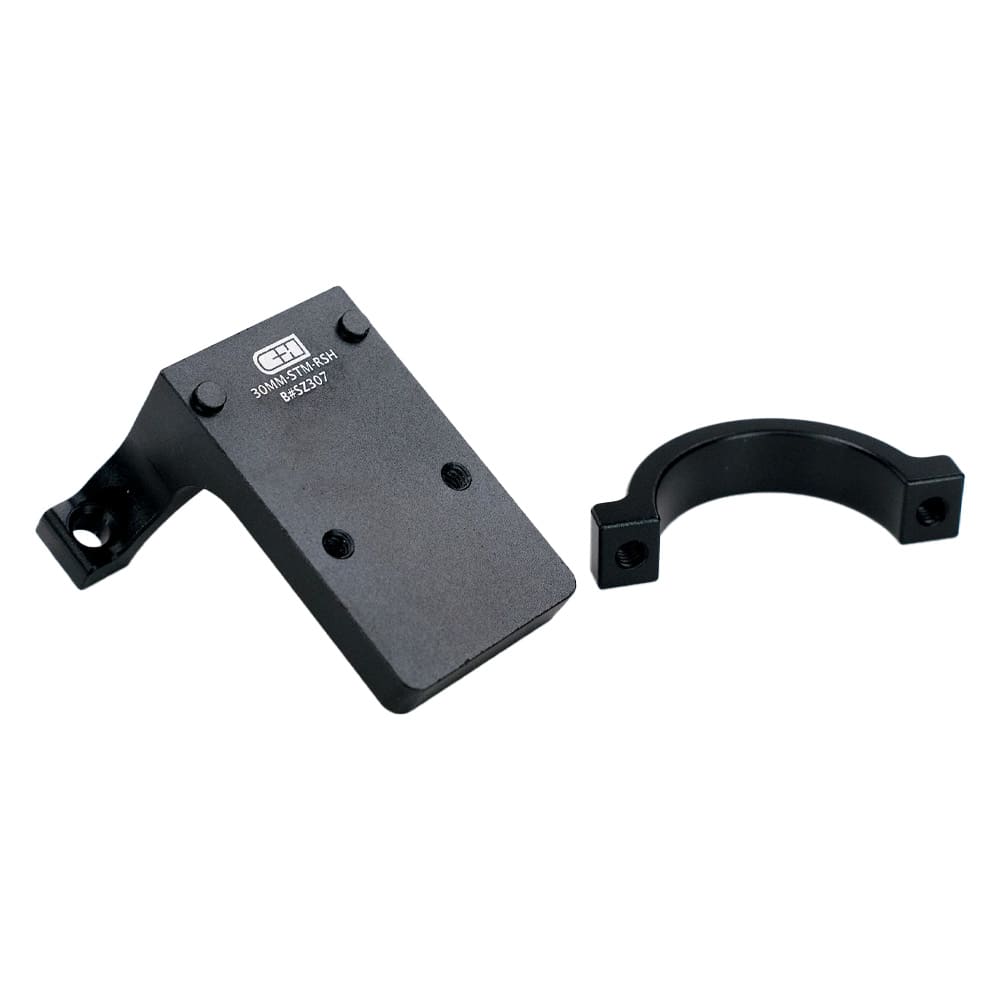 C&amp;H Precision  30mm Tube Mount For Trijicon (RMR/RMRHD/SRO/RCR) Holosun (407C/507C/507Comp/508T) C&amp;H (Edc-Xl / Comp) &amp;Olight Osight X 30MM-STM-RSH