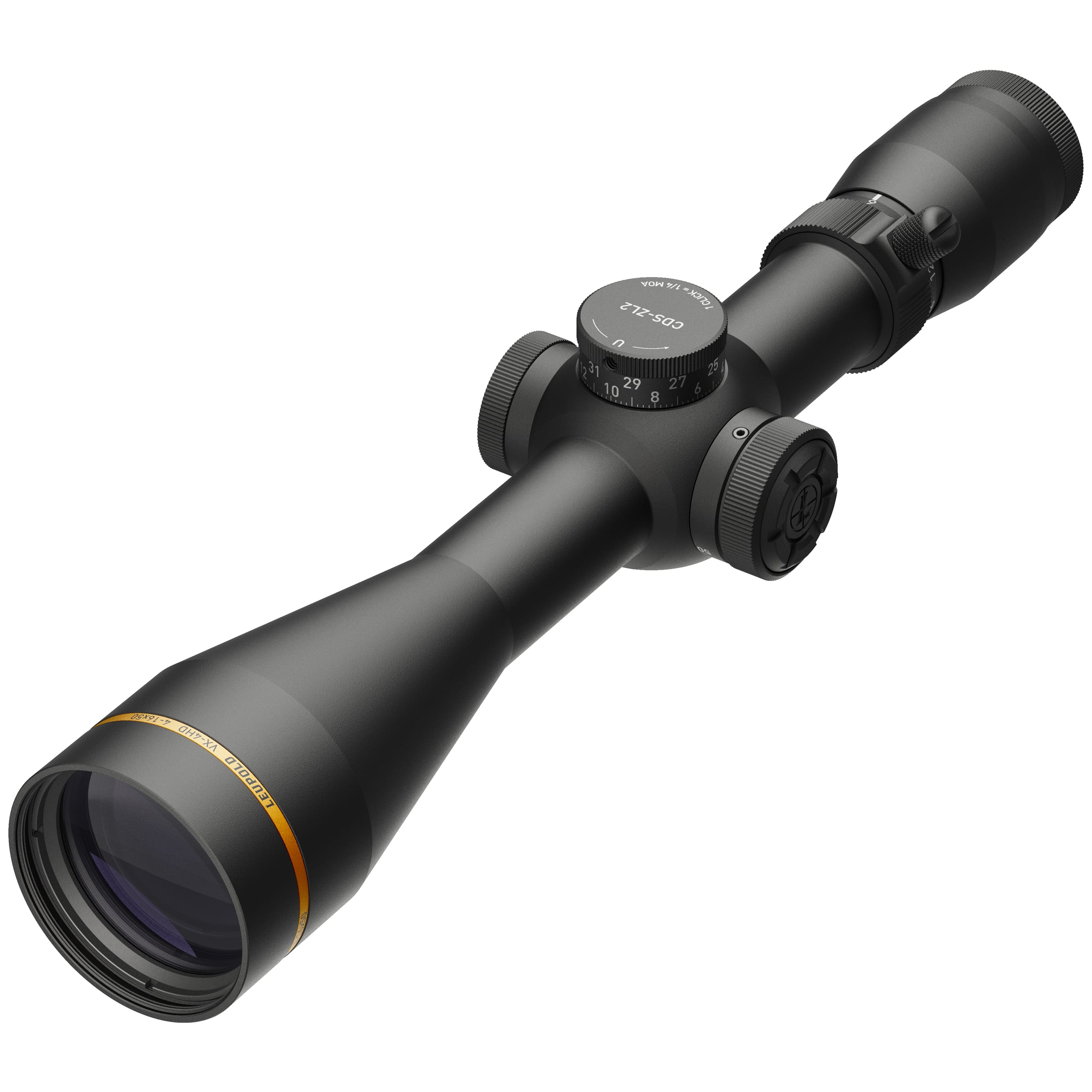 Leupold VX-4HD 4-16x50 (30mm) CDS-ZL2 Side Focus Illum FireDot Twilight Hunter Riflescope 185457