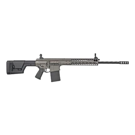 LWRC REPR MKII 7.62x51 20" 1:10" 5/8x24 Spiral Fluted Bbl Tungsten Grey Side Charge Rifle REPRMKIIR7TGF20SC