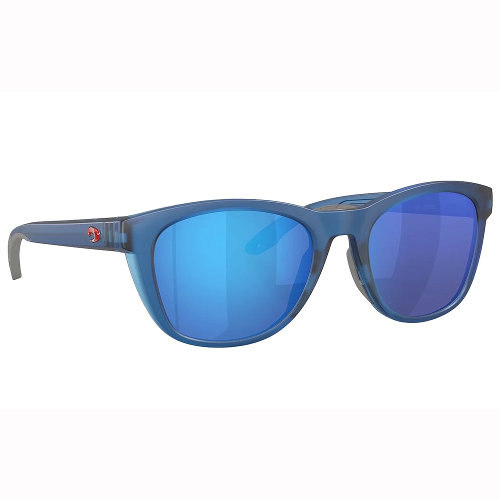 Costa Starboard &amp; Stripes Collection Aleta Matte Blue Frame Blue Mirror 580G Lenses 06S9108-91081154