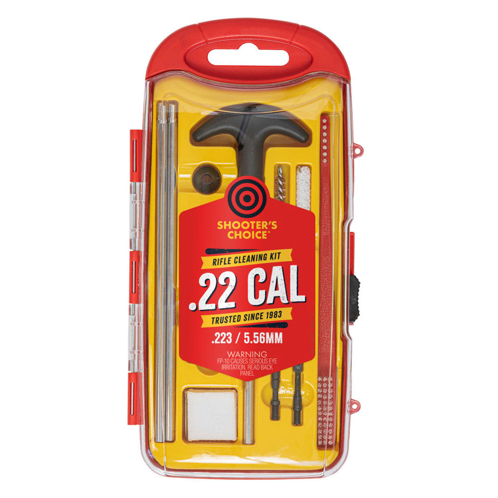 Shooter's Choice .22 Caliber Gun Cleaning Kit SHF-SRK-22