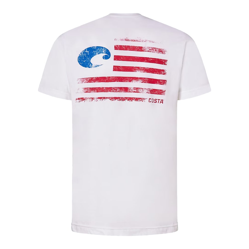 Costa Del Mar Lifestyle Pride T-Shirt Mens White FQA400023-100