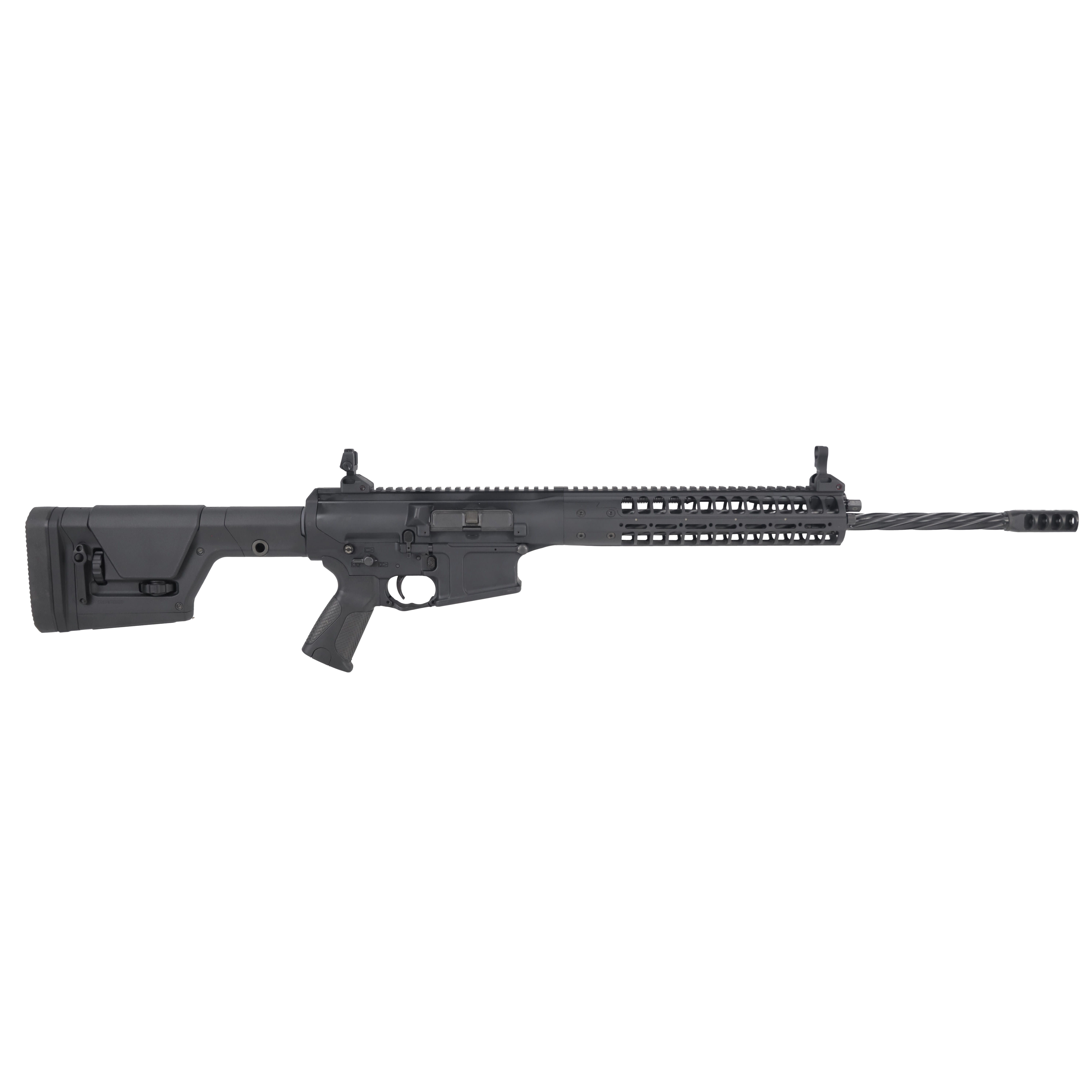 LWRC REPR MKII 6.5 Creedmoor 20" 1:8" 5/8x24 Spiral Fluted Bbl Black CA Compliant Rifle REPRMKIIR6.5BF20SCCAC