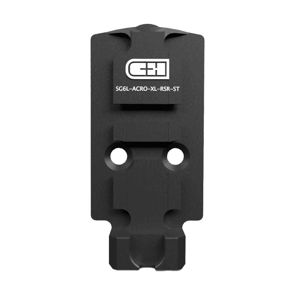C&amp;H Precision Sig P226 Xfive Legion Steel Plate For Aimpoint Acro-Duty-DutyXl SG6L-ACRO-XL-RSR-ST