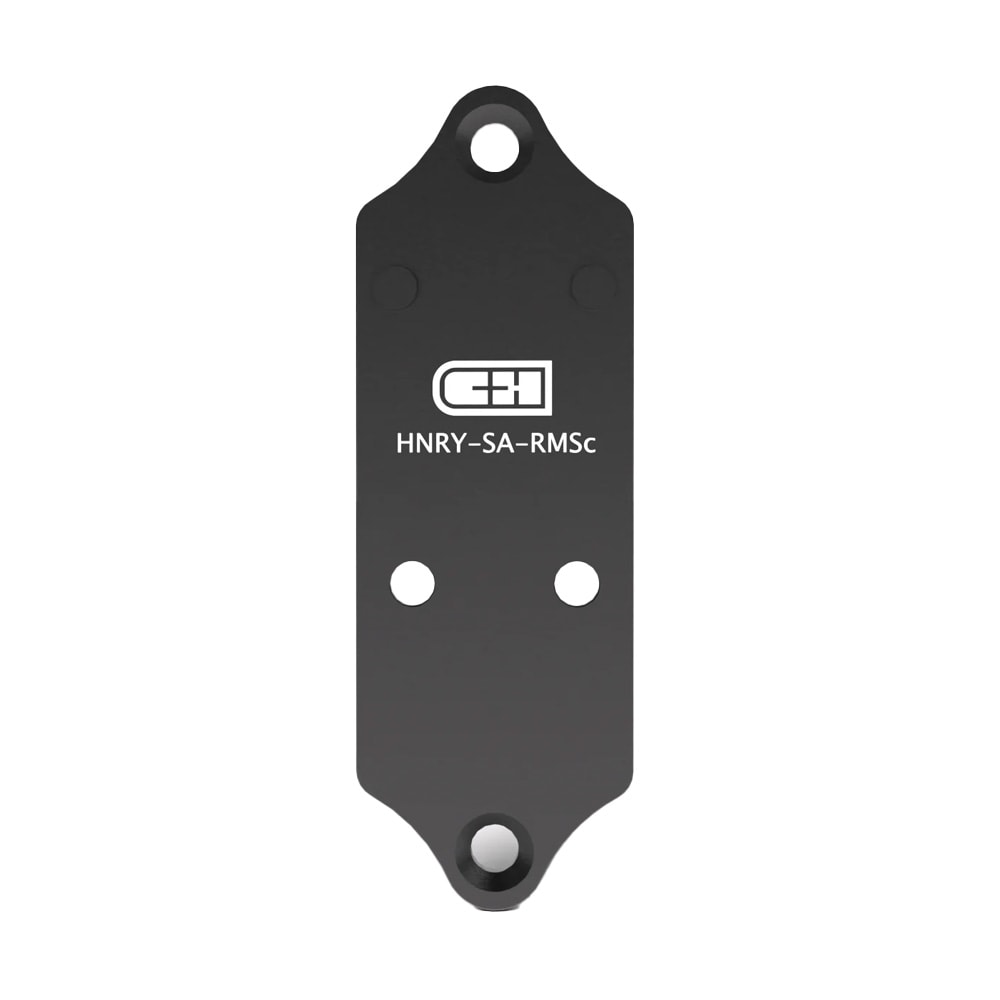C&amp;H Precision Henry SA Lever Gun Plate For Holosun (EPS/407K/507K) Vortex (Defender Ccw) C&amp;H (EDC/EDC-En/Rmsc Max/Hnt-R Max) HNRY-LA-RMSc