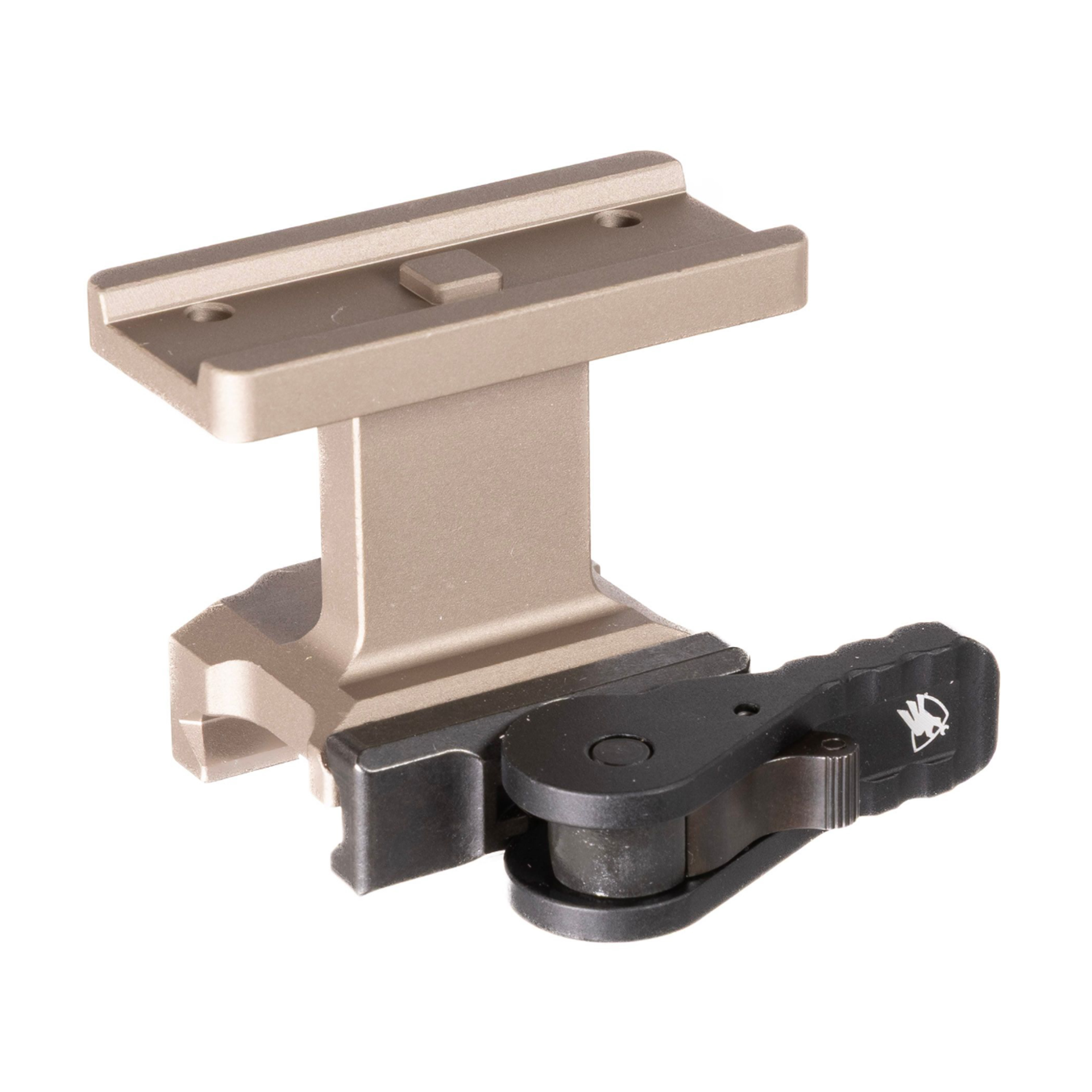 ADM Lightweight QD T1/T2/CompM5 1.93" FDE Mount w/LH STD Lever AD-T1-LW-H-FDE-STD