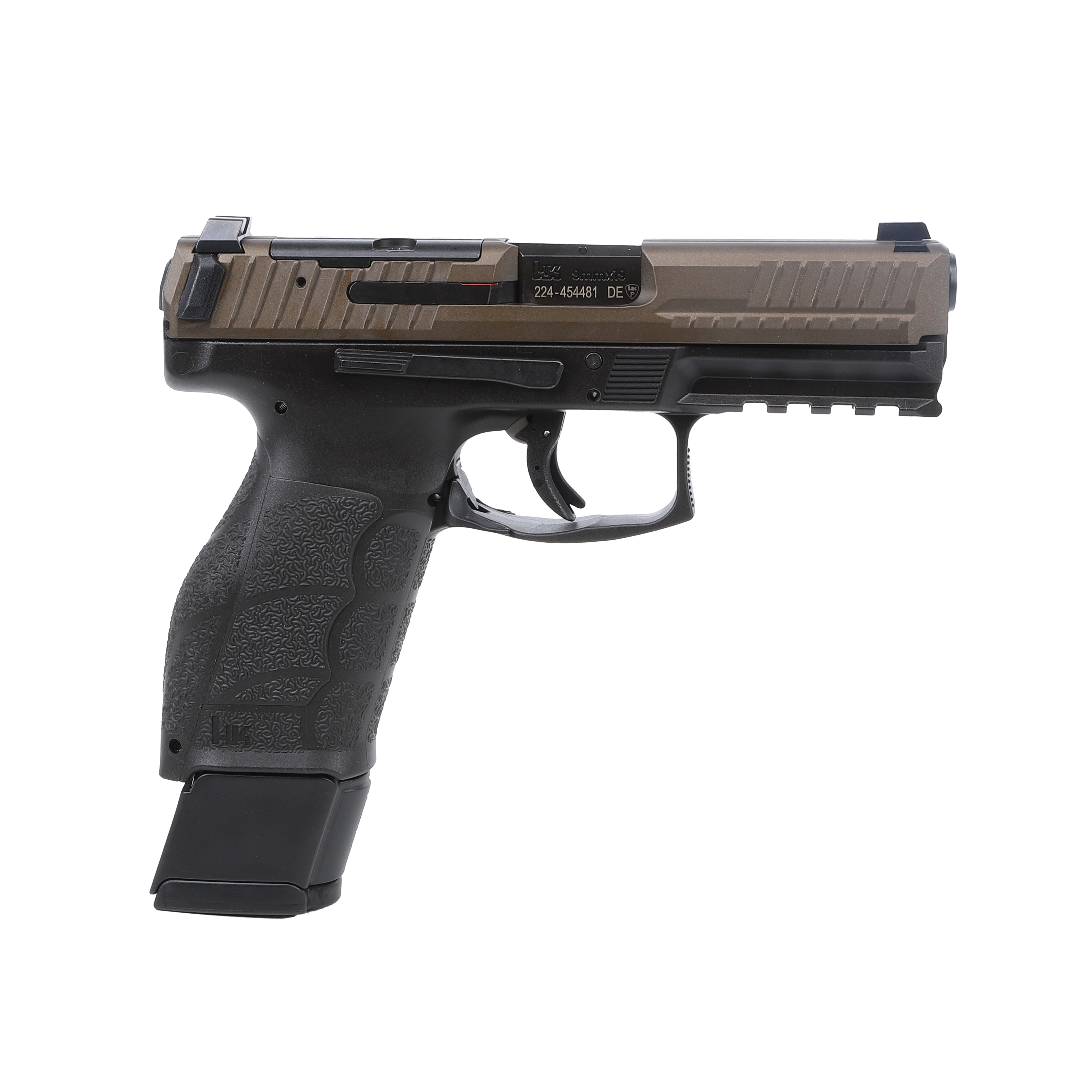 HK VP9A1 X Crossover 9mm 4.09" Bbl Optics Ready 17rnd Frame PI Midnight Bronze Handgun w/(1) 17rd & (1) 20rd Mag 81001369