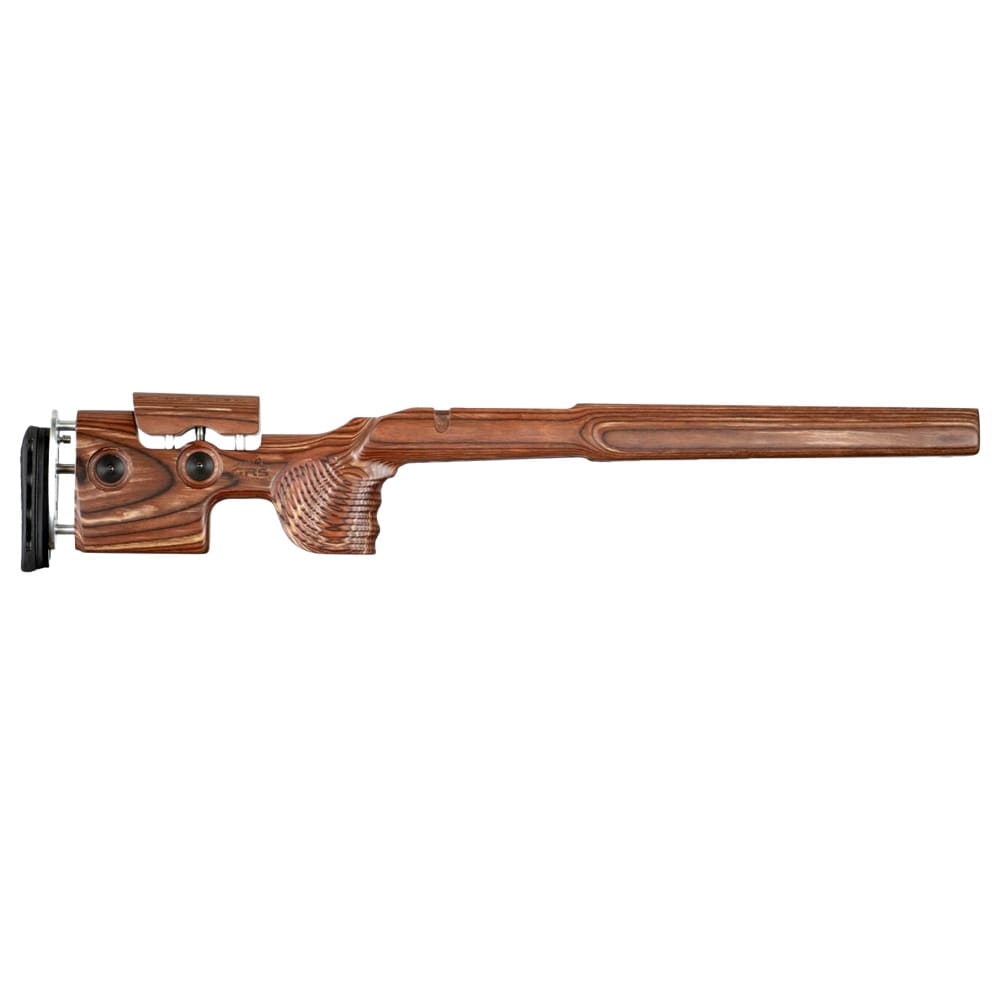 GRS Riflestocks  Loke Blank 850mm-Length Adjustable LOP and Cheekpiece 59mm-Wide Forend w/ Limbsaver  Brown 106302