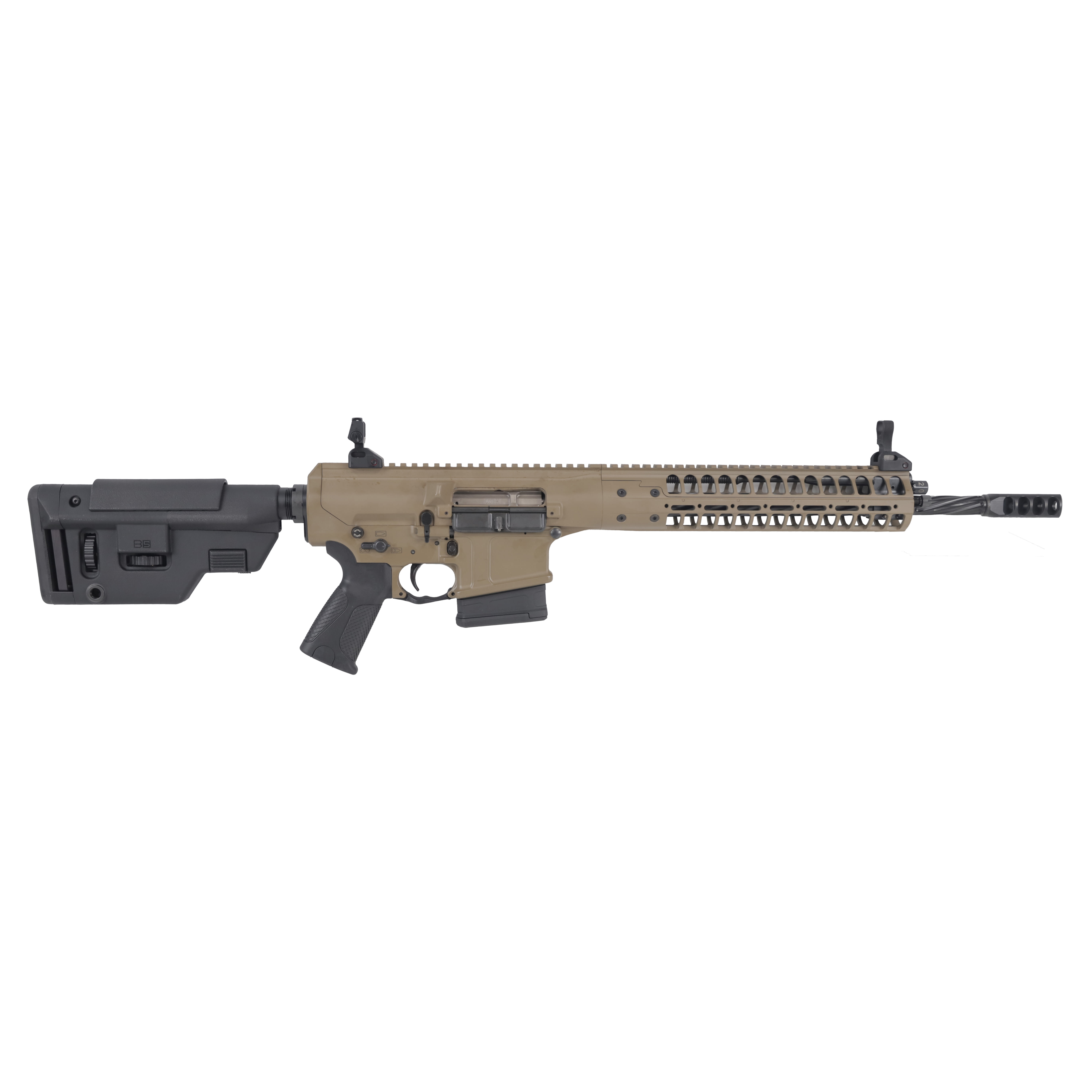 LWRC REPR MKII 7.62 NATO 16.1" 1:10 FDE Rifle REPRMKIIR7CKF16SCCAC-img-0