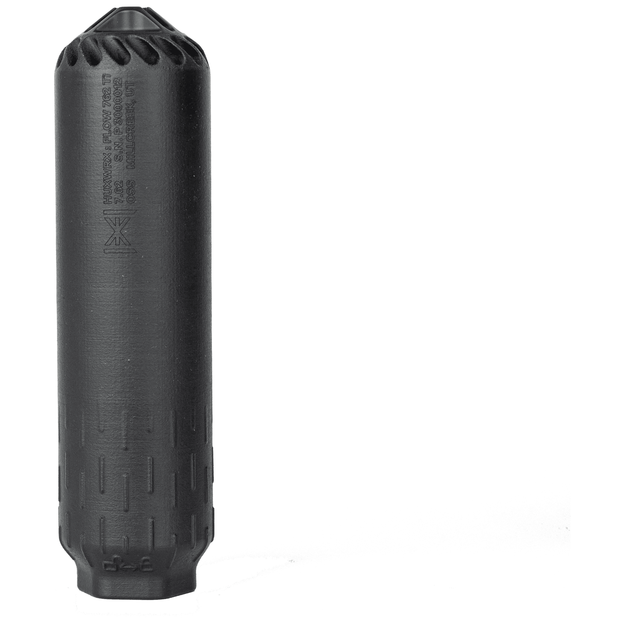 HUXWRX Flow 762 Suppressor + 5/8x24 Muzzle Brake Kit, Black 3277
