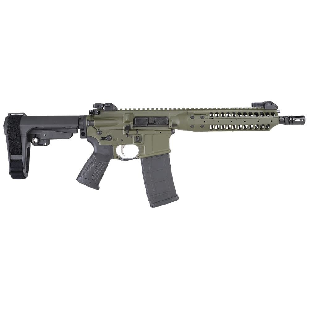 LWRC IC-A5 .300 Blackout 10.5" 1:7" 1/2x28 OD Green Short Barreled Rifle (NFA) ICMKIIR3ODG10S