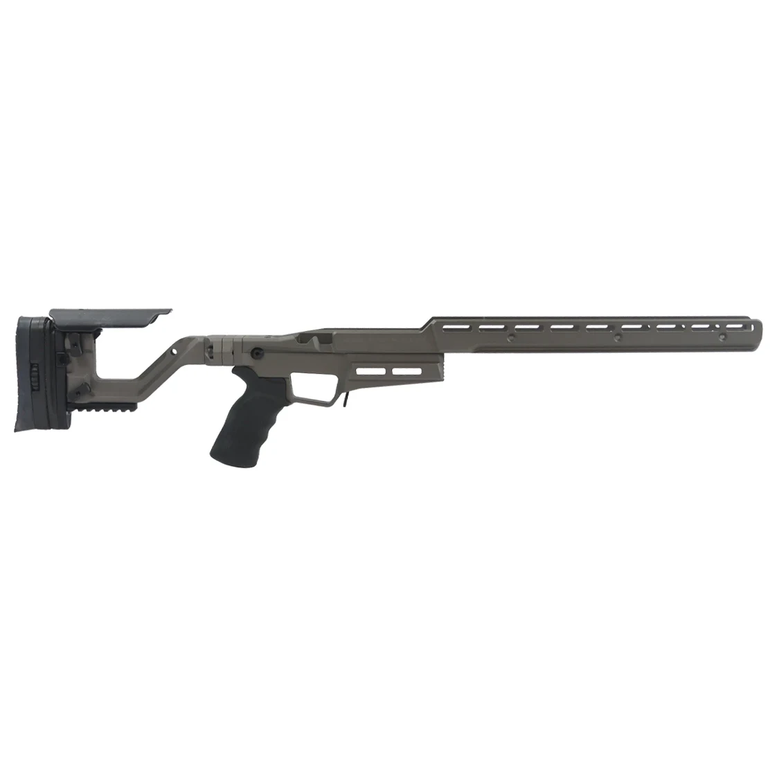 Accuracy International AT-X AICS Remington 700 Short Action Short Chassis M-LOK Tungsten Fixed Stock 30243FI-TN