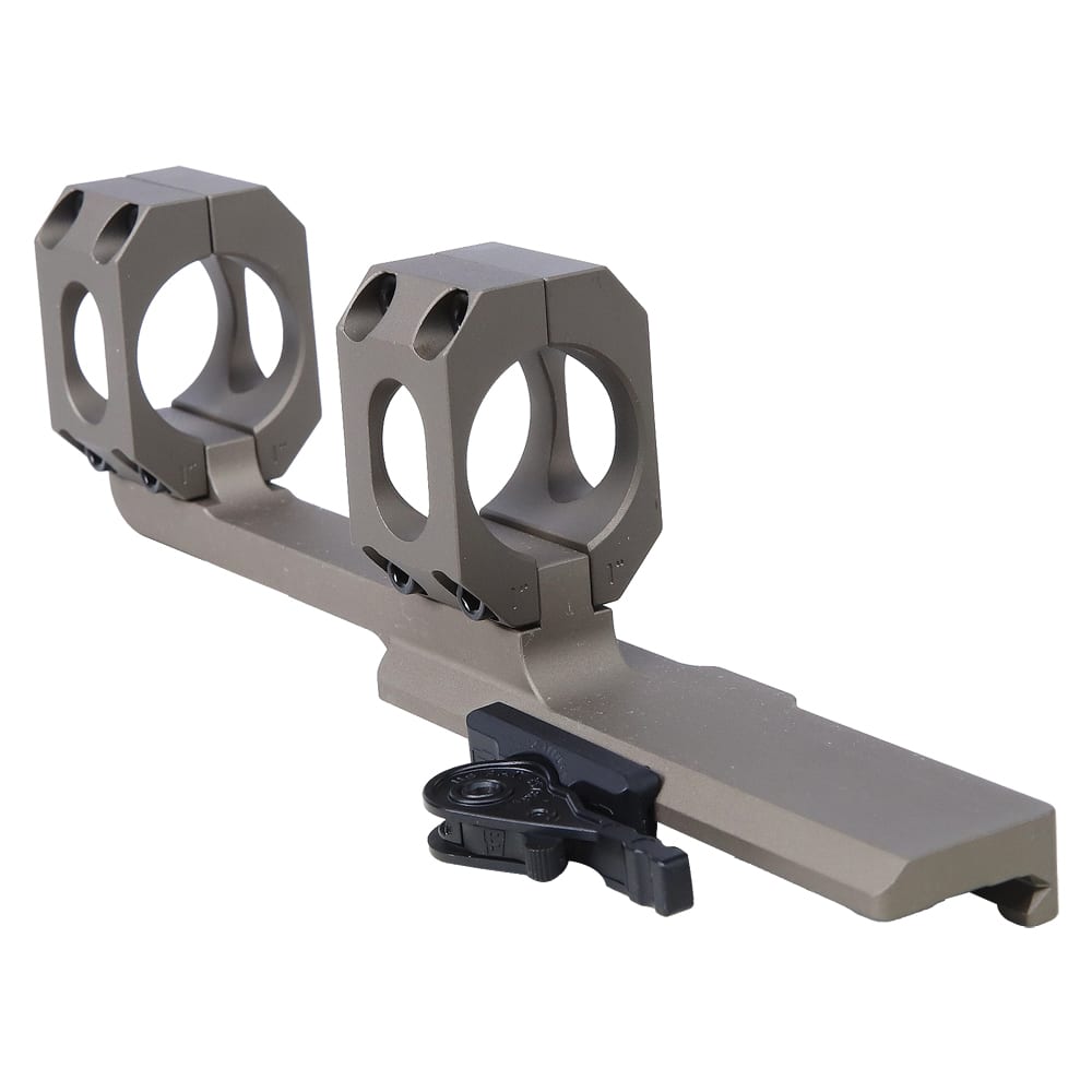 ADM AD-SCOUT-X 1" Single QD Lever FDE Scope Mount 3" Offset