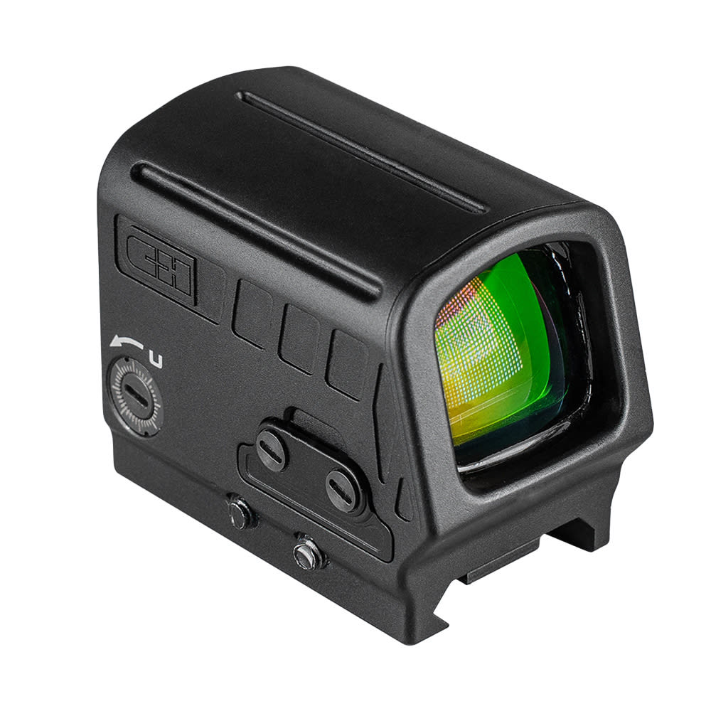 C&amp;H Precision Strykr Red Dot For Flux Raider Pic Rail Adjustable Brightness 3MOA-Dot 33MOA-Circle Side-load Battery RD-STKR-PMO-RD-MR